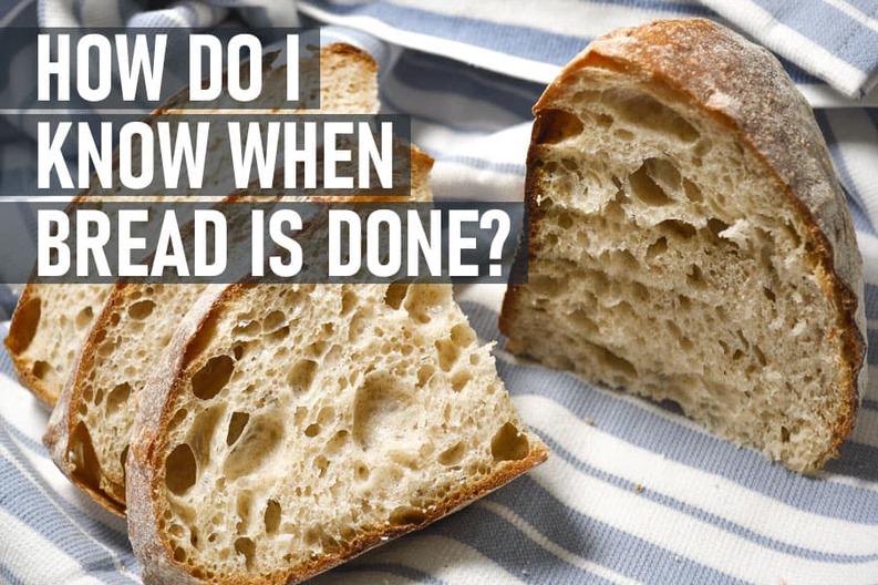 How to tell if bread is done baking